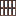 Waxed Exposed Dark Iron Bars