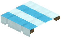 Light Blue Awning