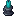 Cyan Candle Holder