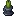 Green Candle Holder