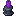 Purple Candle Holder