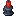 Red Candle Holder