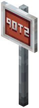 Stop Sign Block