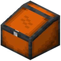 Orange Grain Bin