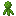 Lime Three-Tailed Ribbon