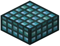 Grid Teal Tile Slab