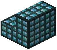 Grid Teal Tile Stairs