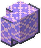Lavender Criss Tile Wall