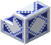 White Azulejo Diamond Tile Stairs