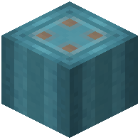 Cyan Concrete Column