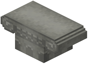 Light Gray Concrete Column Capital