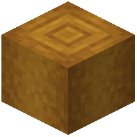 Stripped Orange Log