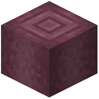Stripped Plum Log