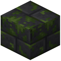 Mossy Volcanic Rock Bricks