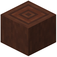 Stripped Redwood Log