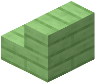 Tainted Green Wood Pack Stairs
