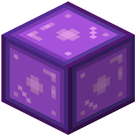 Purple Plastic Block