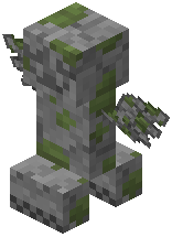 Winged Creeper Statue