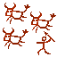 Ochre Cave Painting