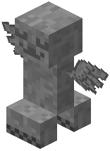 Winged Creeper Statue