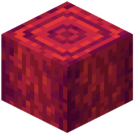 Stripped Vermillion Log