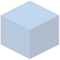 Light Blue Light Bulb Block