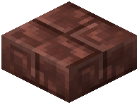 Red Deepslate Brick Slab