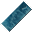 Natural Blue Zircon Ingot