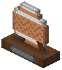 Creamsicle Chevron Egg Trophy