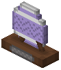 Lavender Chevron Egg Trophy