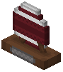 Ruby Thick Stripe Egg Trophy