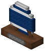 Navy Thin Stripe Egg Trophy