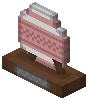Salmon Thin Stripe Egg Trophy