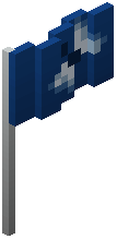 Navy Butterfly Flag