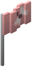 Salmon Butterfly Flag