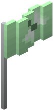 Mint Butterfly Flag