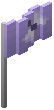 Lavender Butterfly Flag