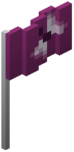 Fuchsia Butterfly Flag