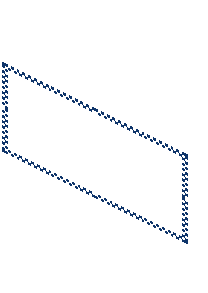 Navy Checkered Sign Cover