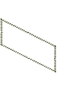Green Checkered Sign Cover
