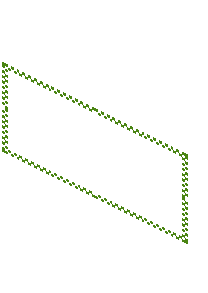 Lime Checkered Sign Cover