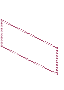 Pink Checkered Sign Cover