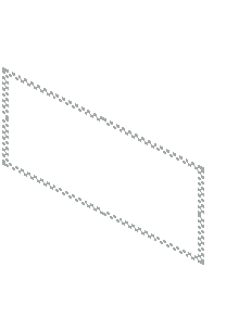 White Checkered Sign Cover