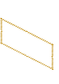 Yellow Checkered Sign Cover
