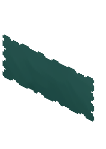 Emerald Fabric Sign Cover