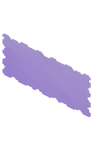 Lavender Fabric Sign Cover