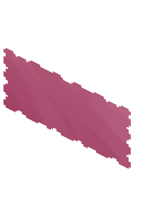 Pink Fabric Sign Cover