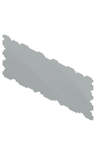 White Fabric Sign Cover