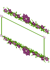 Fuchsia Floral Sign Cover