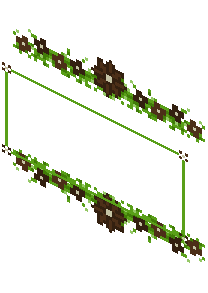 Brown Floral Sign Cover